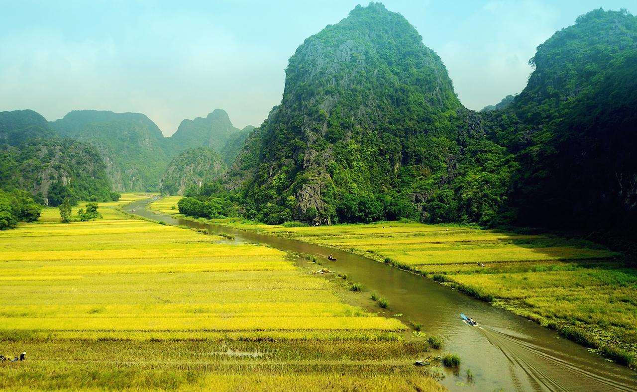 Tam Coc Golden Rice Hotel Ninh Binh Exterior photo